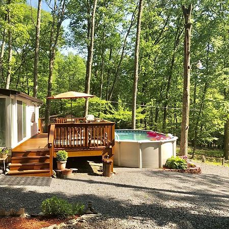 Pocono cabin, PRIVATE pool Shawnee/Camelback East Stroudsburg Esterno foto