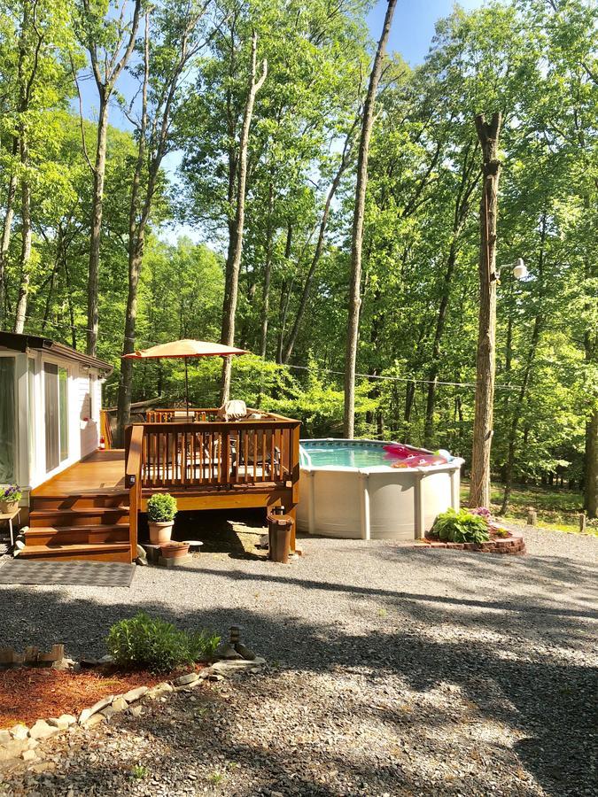 Pocono cabin, PRIVATE pool Shawnee/Camelback East Stroudsburg Esterno foto